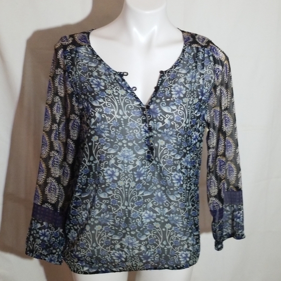 Lucky brand boho sheer - Picture 1 of 4